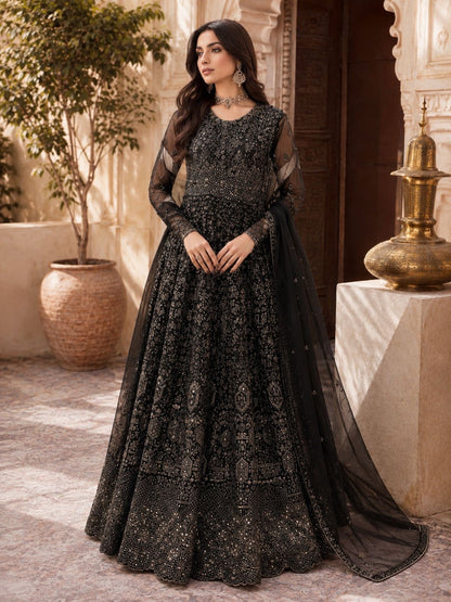 Embroidered Net Maxi – Premium Festive Collection