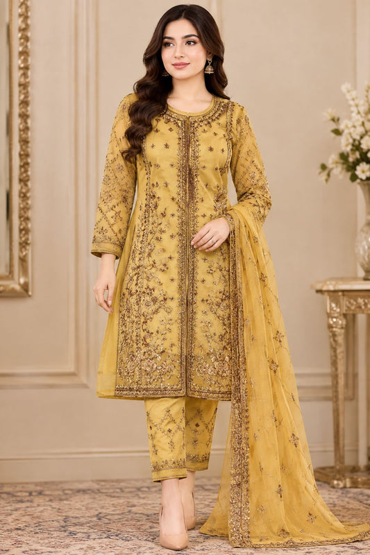 Hand-Embroidered (3-Piece Set)